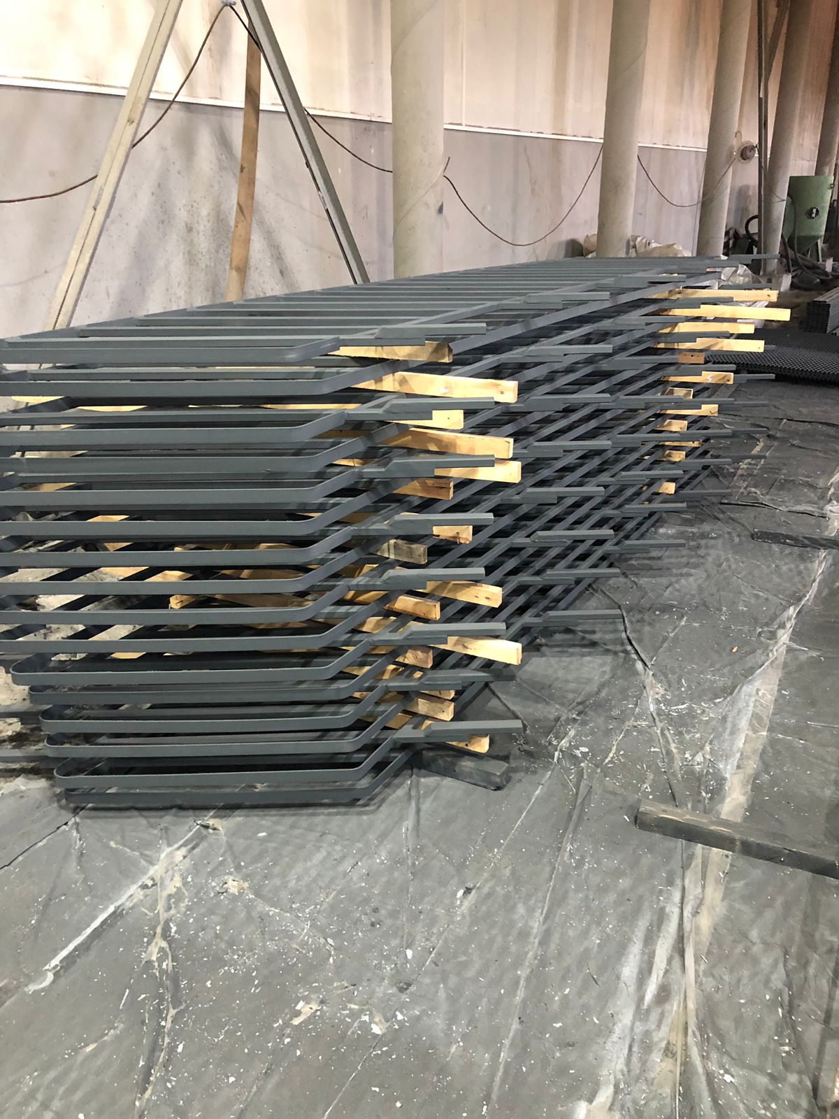 Ограждения лестничных маршей