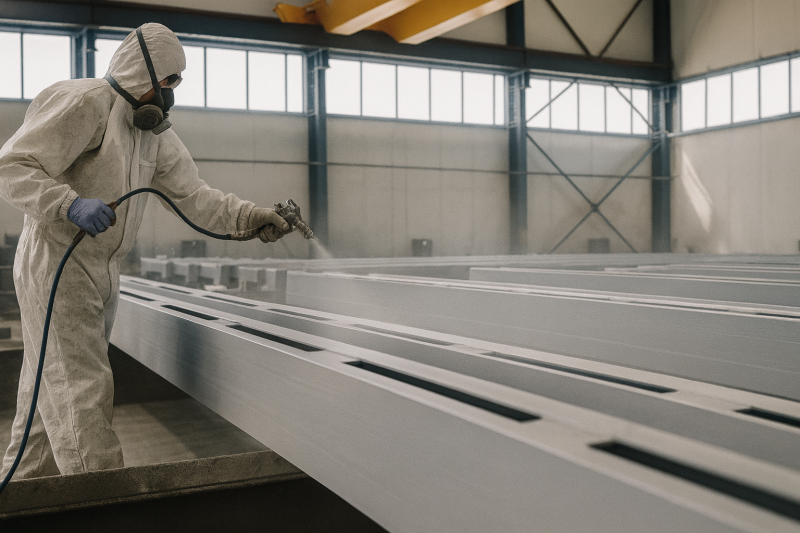 АКЗ металлоконструкций: системы покрытий, толщины, подготовка и контроль качества | ГК СтилКонстракшн