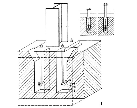Анкера и закладные под металлоконструкции: экспертиза опираний, несостыковок и приемки