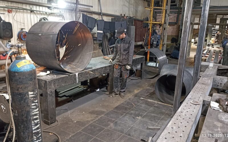 Площадка под оборудование для котельной